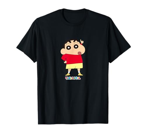 クレヨンしんちゃん しんちゃんは人気者 Tシャツ | Amazon