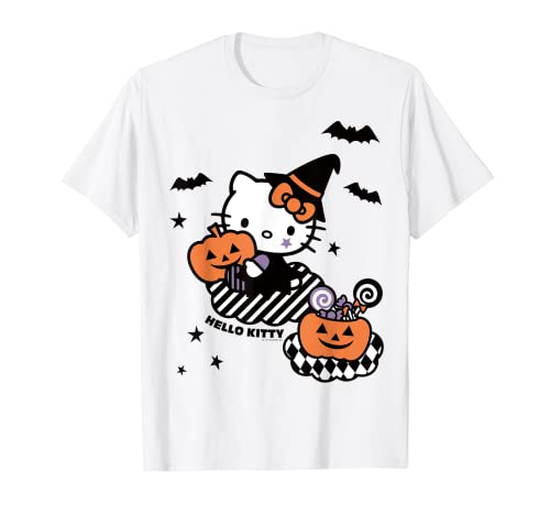 【ハロウィン特集】USデザイン ハローキティ トリックオアトリート Tシャツ | Amazon
