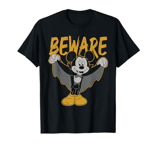 ディズニー ミッキーマウス ドラキュラ コスチューム Beware Retro Tシャツ | Amazon