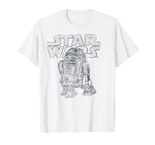 スター・ウォーズ R2-D2 ビンテージスタイル グラフィックTシャツ Tシャツ | Amazon